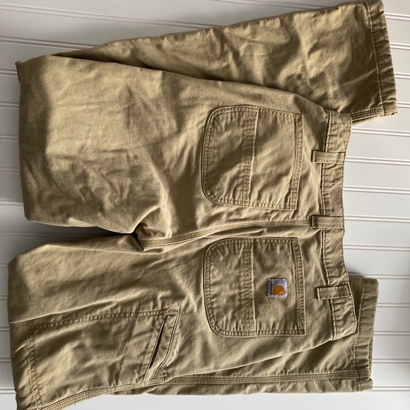 Carhartt Relaxed Fit Work Lined Winter Carpenter Pants Men's 32x36 RN#14806 - Picture 11 of 12